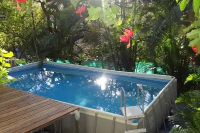 Image de Appartement privé avec vue sur la jungle