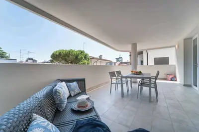 Image de Appartement de vacances avec climatisation et balcon