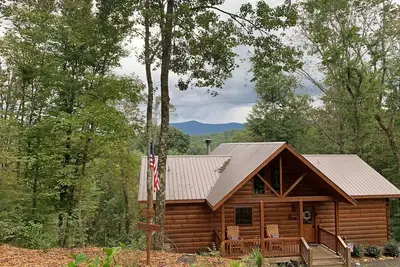 Image de Log Cabin de luxe - vie de cabine fine!