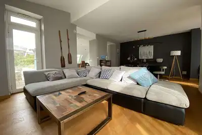 Image de Maison pour 6 pers. à Trégastel avec jardin clos, proche plage et commerces, WiFi et billard
