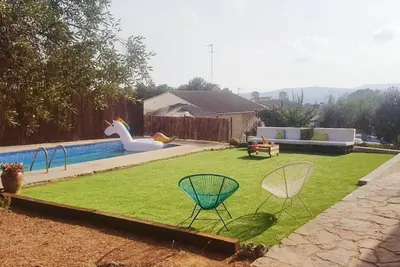 Image de Maison neuve réhabilitée avec piscine, à 10 minutes de la plage