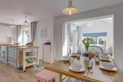 Image de Cette retraite rurale confortable et paisible est Ă seulement 7 miles de la cĂ´te.