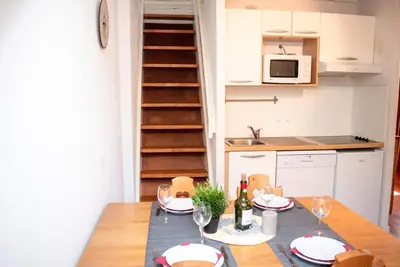 Image de Wifi, 1er étage, piscine, balcon, télévision, casier à ski, 45m², Saint Lary Soulan