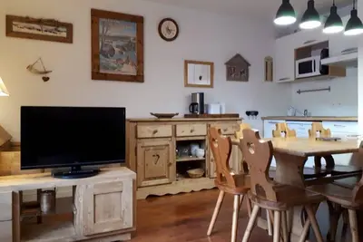 Image de Wifi, 1er étage, piscine, balcon, télévision, casier à ski, 48m², Saint Lary Soulan