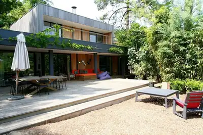 Villa de luxe avec vue sur le bassin et plage directe - Cap Ferret - superbe!