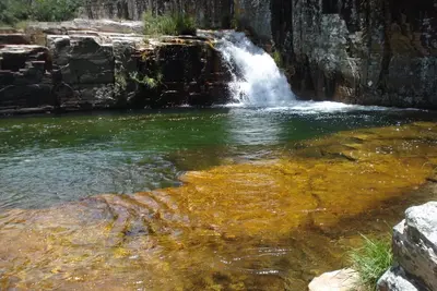 Image de Cs Dans La Piscine Naturelle Cristalline Particulier Lancha Canyos