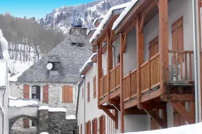 Image de Wifi, 1er étage, piscine, télévision, casier à ski, 39m², Saint Lary Soulan