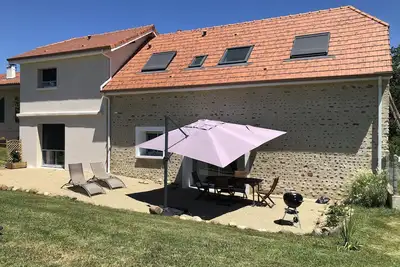 Image de Vieille grange rénovée 3 épis avec 1 à 2 chambres climatisées pour 2 à 6 pers.