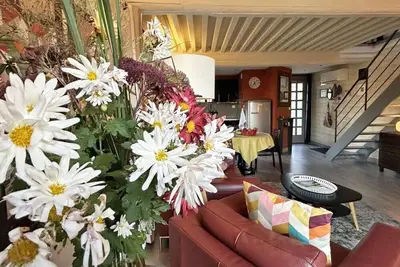Image de Gîte de charme avec terrasse, Wi-Fi et équipement bébé