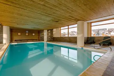 Image de Appartement alcove près des pistes! Piscine + Sauna