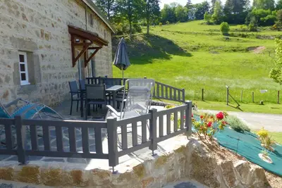 Image de Gîte au calme avec terrasse, Bbq, ping-pong, rando\/Vtt, proche St-Bonnet-le-Château, wifi gratuit