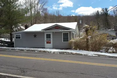 Chalet confortable au lac Harvey