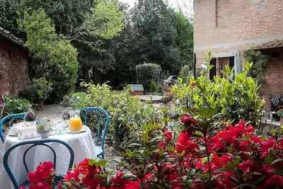 ancienne grange sur la Via Francigena