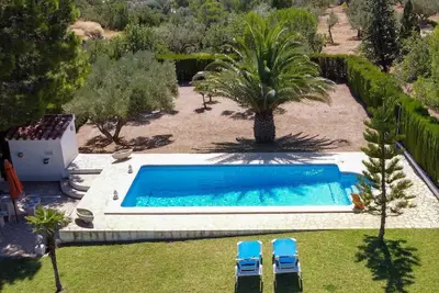 Image de Maison de vacances privée avec climatisation, piscine privée, Wifi, Tv, patio, vue panoramique