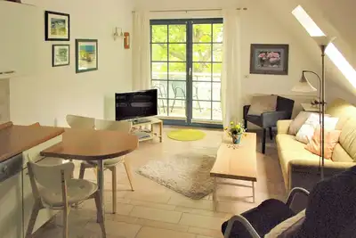 appartement confortable pour les animaux de compagnie dans le parc de chênes, max. 3 personnes, Wlan