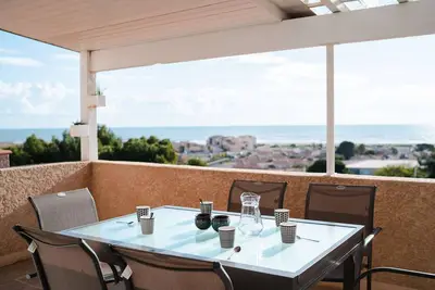 Image de Pa49 : Pavillon 3 pièces 6 couchages avec vue mer