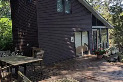 Cottage front de mer privé