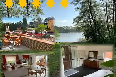 Image de PLAUschiges Cookie, Cottage près du lac avec bateau - Cottage près du lac avec bateau