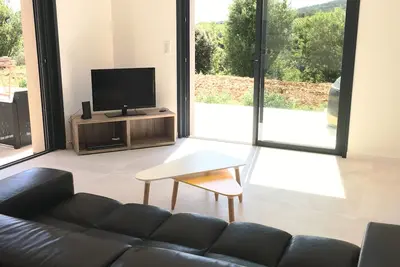 Image de Au pied du Ventoux Villa 8\/10 personnes au calme Jardin 1500m2 Piscine hors sol