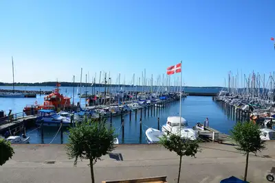 Appartement avec vue sur la marina et le fjord de Kiel