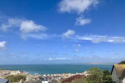 Image de Fantastique vue panoramique sur la mer de St Ives, appartement avec 3 chambres et 2 salles de bains