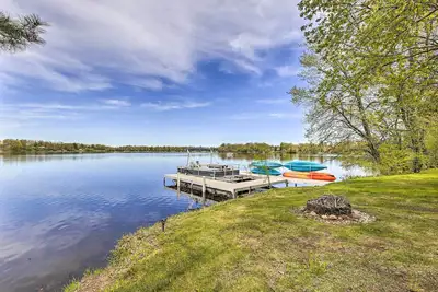 Image de Nouveau! Waterfront du lac Rice rénové avec la pêche