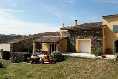 Image de Ferme 18è rénovée tennis piscine chauffée en pleine nature