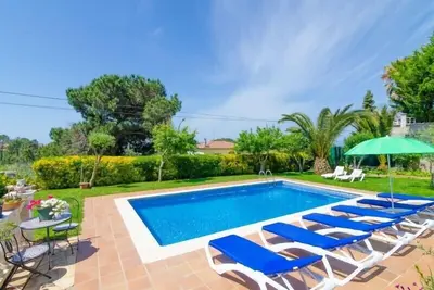 Image de Club Villamar - Magnifique et spacieuse villa à Lloret de Mar avec piscine privée et belles vues.