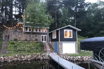 Image de Cabane pittoresque sur le pittoresque lac Sibley ** Inclus Le Ponton! ** 8 personnes