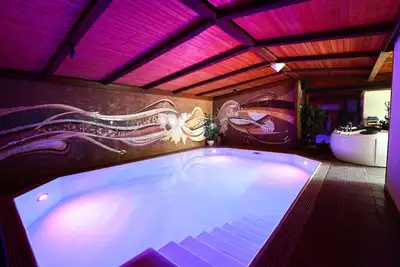 Image de Maison de vacances Eifel avec piscine et sauna