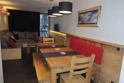 Image de Appt 60 m² 8/10 pers - skis aux pieds - Lauzières arc 1800 sud