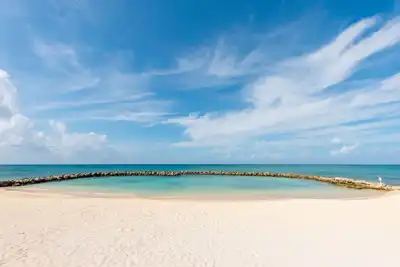 Image de Coucher de soleil sur le front de mer Seven Mile Beach!