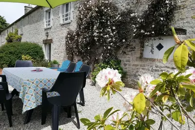 Maison confortable à la ferme, près des plages du Débarquement, avec jardin et équipements modernes