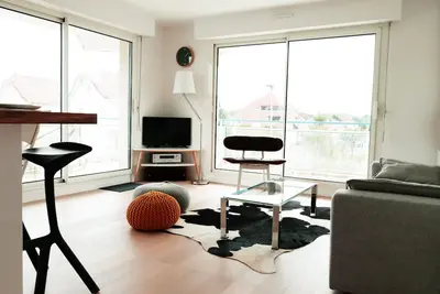 Image de Appartement Le Touquet Paris Plage. Résidence calme, 4min centre / bord de mer