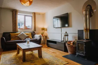 Image de Nook Cottage, East Thorne, Bude - un chalet qui peut accueillir 4 personnes dans 2 chambres