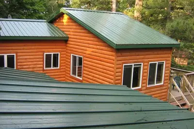 Image de Cabine sur le lac privé Moccasin dans les lacs Land O, Wisconsin