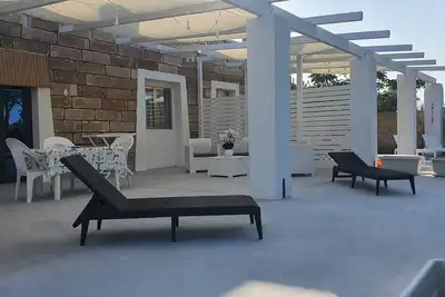 Image de Relaxing Beach House 200mt Cristal Clair Mer