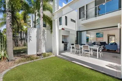 Image de Luxueux Beach House dans un complexe privé - Spa sur le toit