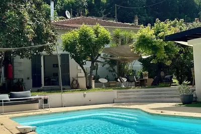 Image de Jolie maison niçoise 8 personnes au pied du château de Cagnes-sur-Mer