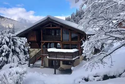 Image de Chalet (4*) Jardin - Sauna - Télétravail - 5 Chambres- au pied du Mont blanc