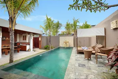 Image de Suite Villa d'une chambre avec piscine privée à seulement 5 minutes en voiture de la plage