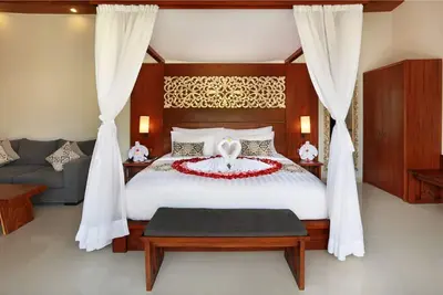 Image de Suite Villa d'une chambre avec piscine privée à seulement 5 minutes en voiture de la plage