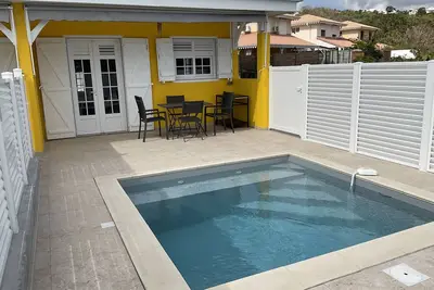 Image de Villa Hibiscus avec piscine privée au Diamant