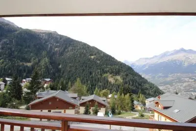 Image de Wifi, 2ème étage, vue montagne, télévision, casier à ski, 36m², Valfréjus