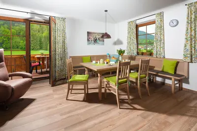 Image de Ferienwohnung Fuderheuberg (84m²) im Og, 2 Schlafzimmer, Wohnküche, Bad/Wc, Balkon