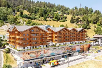 T-Resort La Tzoumaz 3p6 vue vallée by Interhome