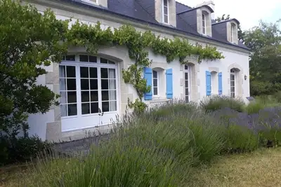 Image de Belle villa d'architecte traditionnelle, à 400m de la plage, jardin de 8000m2