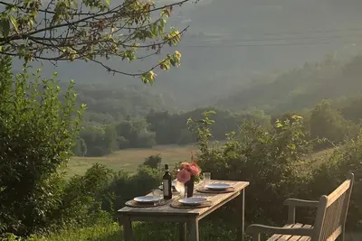 Image de Fantastique appartement calme et spacieux avec jardin et vue sur le mont Monviso