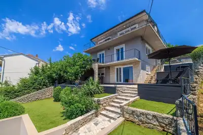 Image de Appartement de vacances Crikvenica pour 2 - 4 personnes avec 1 chambre à coucher - Appartement de va