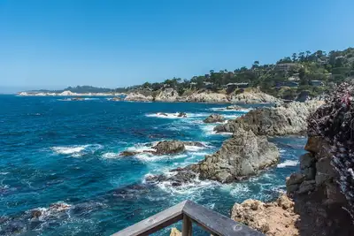 Image de Superbe villa sur l'océan avec piscine près de Pebble Beach, Carmel, Big Sur - pour 18 personnes